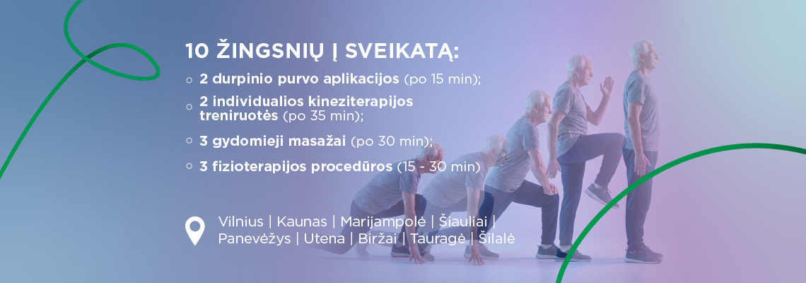 10 žingsnių į sveikatą programa