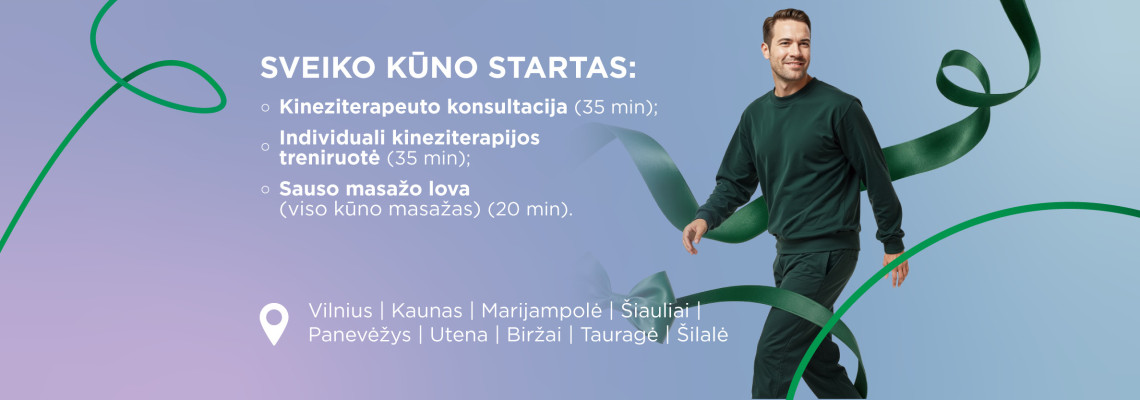 Sveiko kūno startas programa