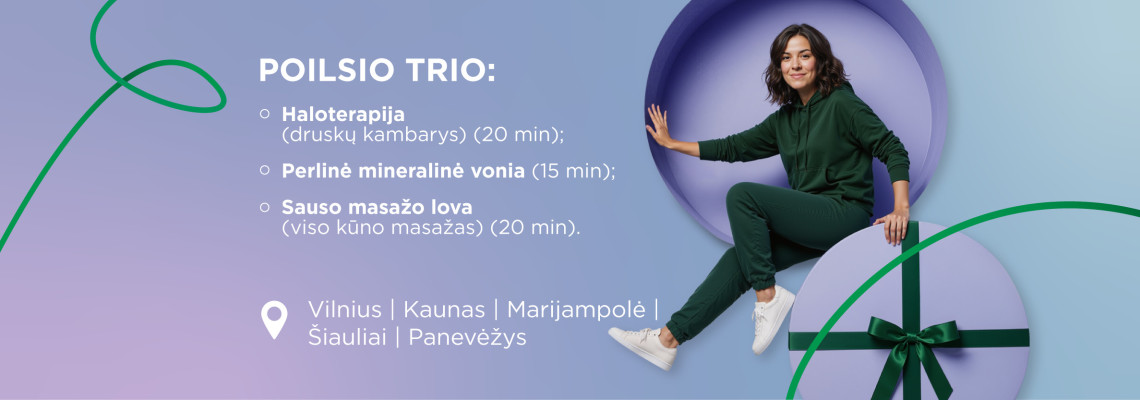 Poilsio trio programa