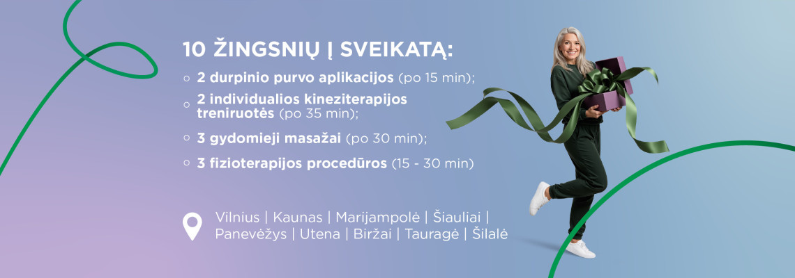 10 žingsnių į sveikatą programa